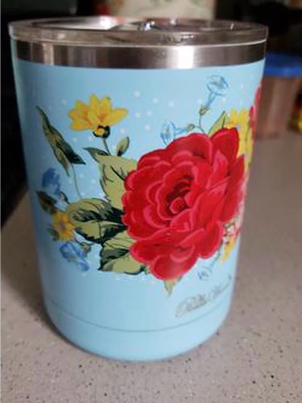 The Pioneer Woman Sweet Rose Insulated Mug